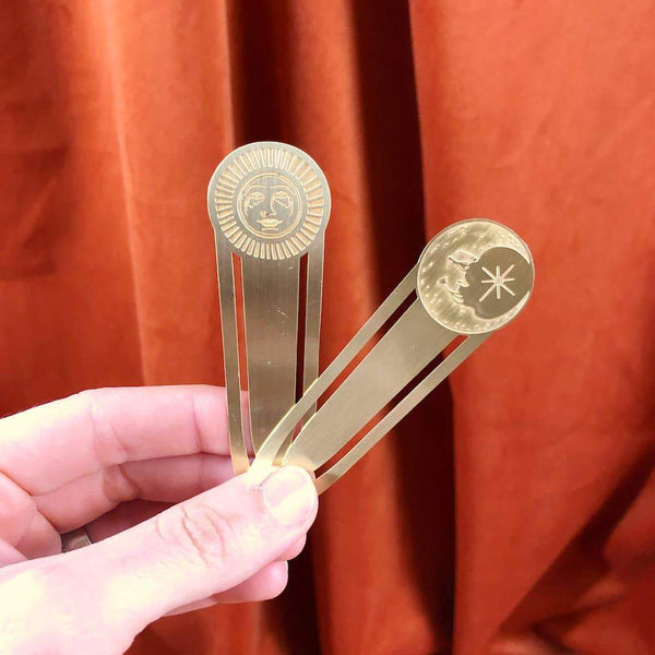 Sun and moon bookmarks by The Rainbow Vision The Velvet Underground Shop