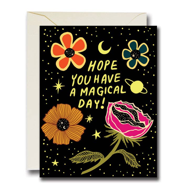Magical Birthday Card NEW Rainbow Vision