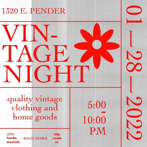 Vancouver Vintage Market - Friday, January 28th