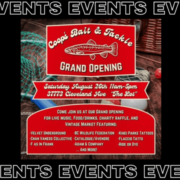 Coop's Bait and Tackle Grand Opening