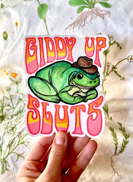 Giddy up Sluts NEW Hollandaize Art 