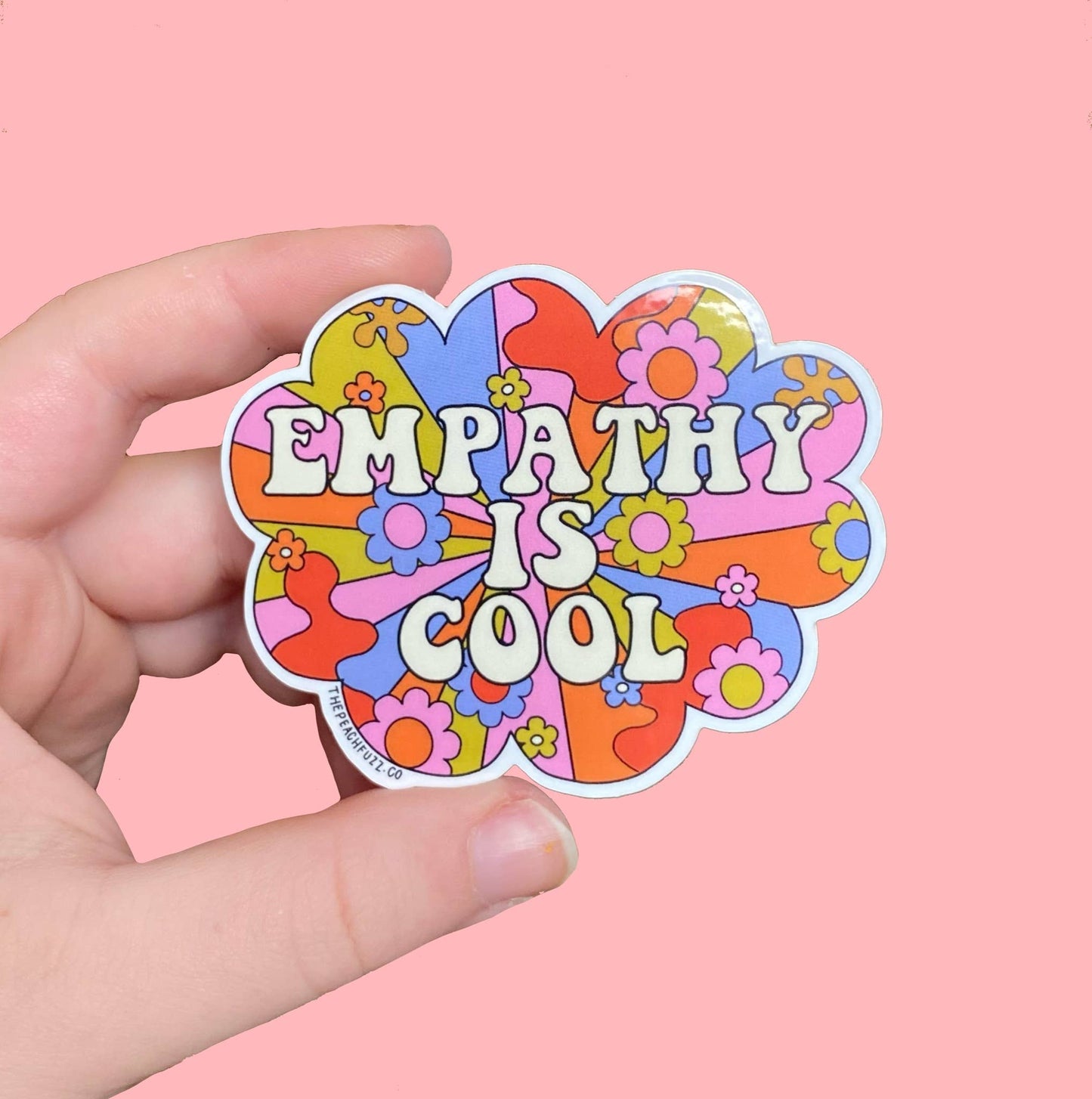 Empathy Is Cool Sticker NEW The Peach Fuzz 