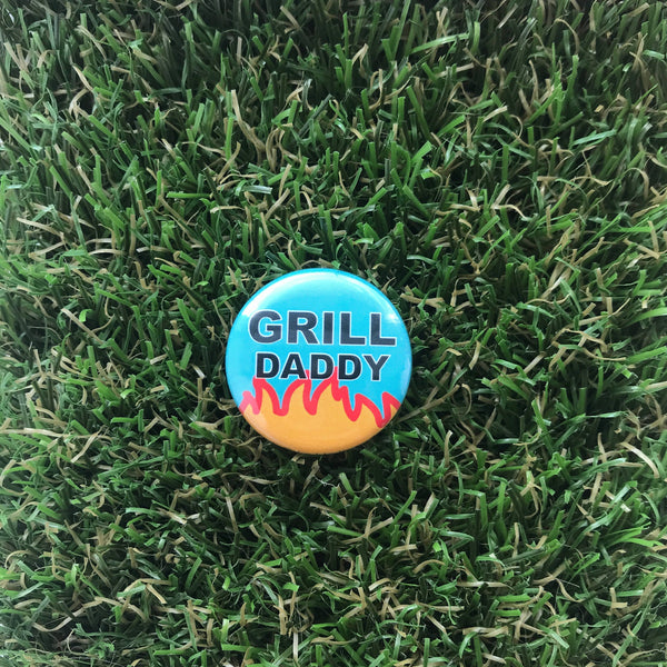 Grill Daddy Button NEW Double Denim Dude 