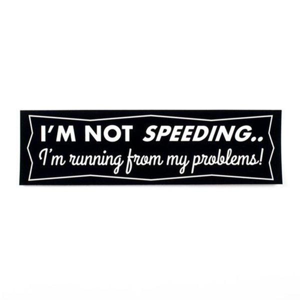 "I'm Not Speeding.." Sticker All Products vendor-unknown 