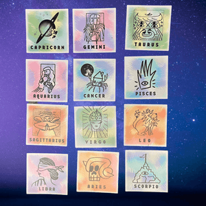 Star sign stickers | by Culture Flock All Products vendor-unknown Sagittarius 