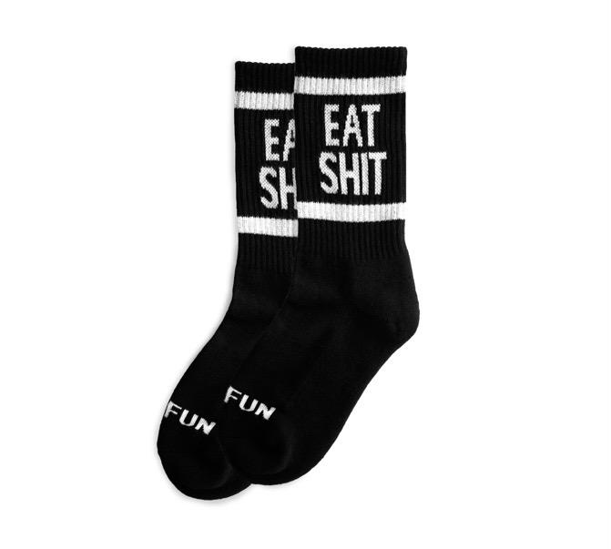 Eat Shit | No Fun Press Socks All Products vendor-unknown 