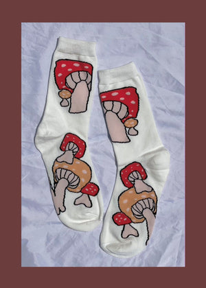 "Shrooms” | Okie Dokie Socks All Products vendor-unknown 