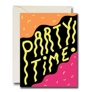 Party Time! Squiggles Card NEW Rainbow Vision 