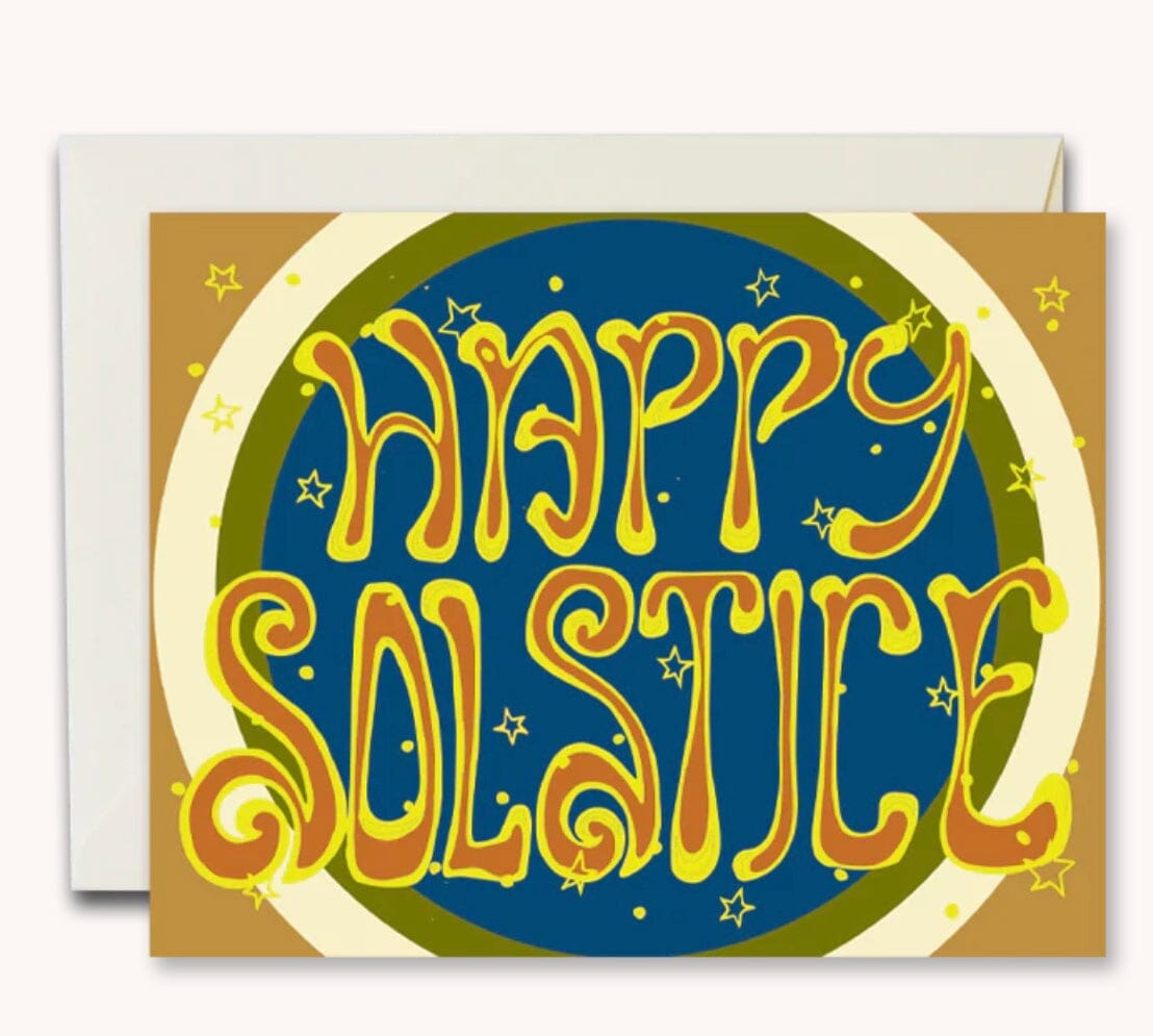 Happy Solstice-Rainbow Vision card The Velvet Underground Shop 